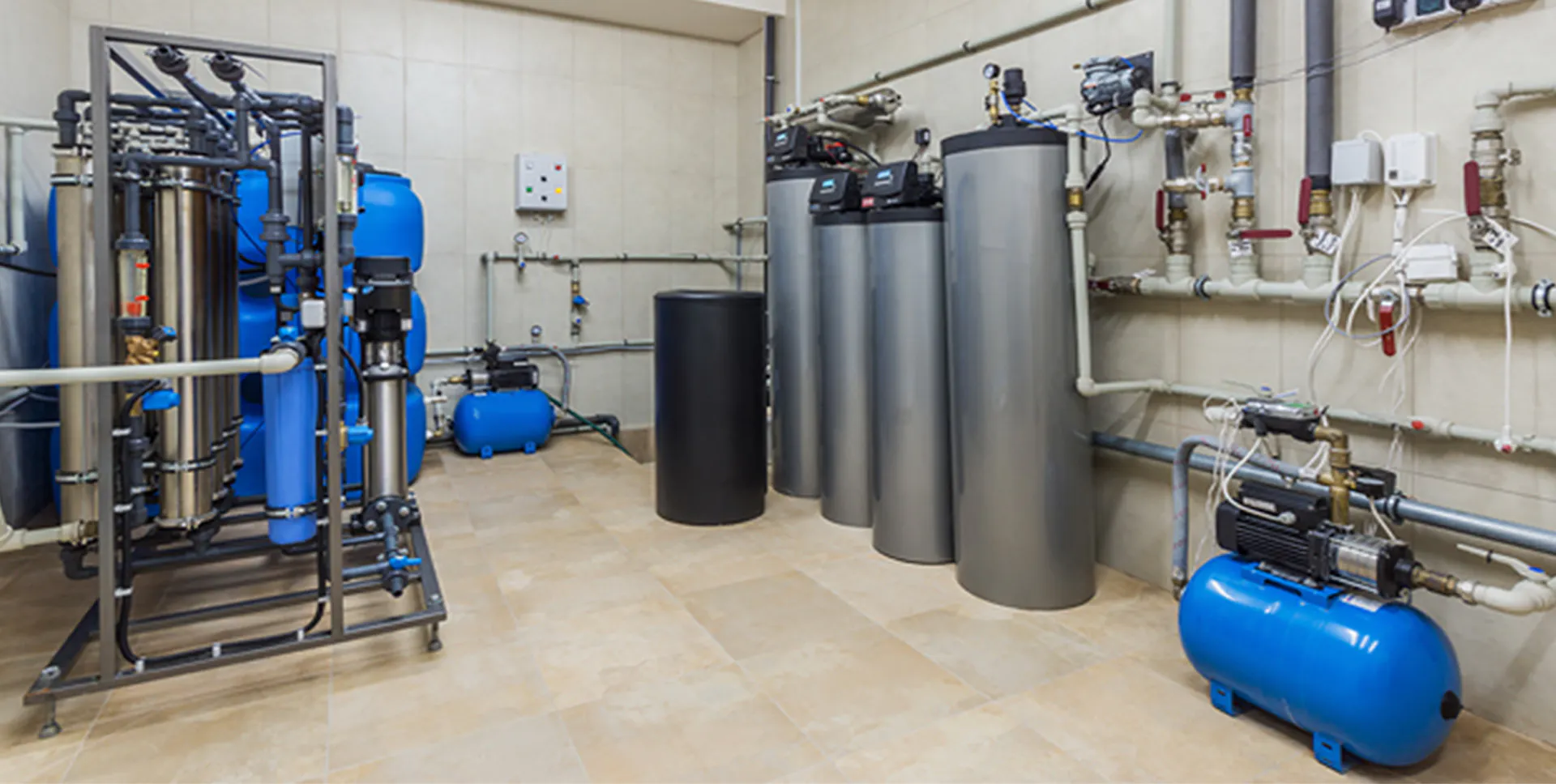A modular pump water facility we designed and installed on Vancouver Island